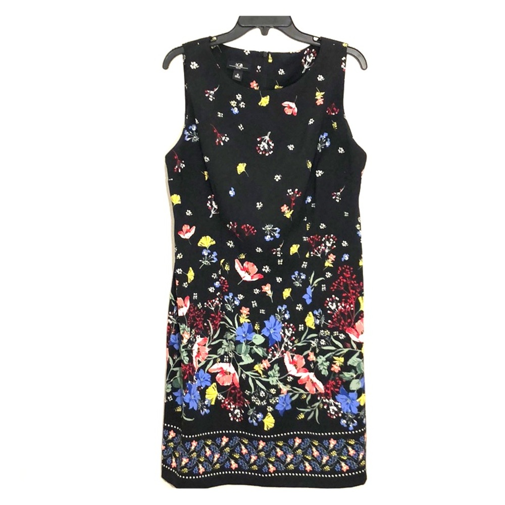 AGB Sleeveless Printed Dress